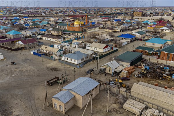 Aerial of Aralsk