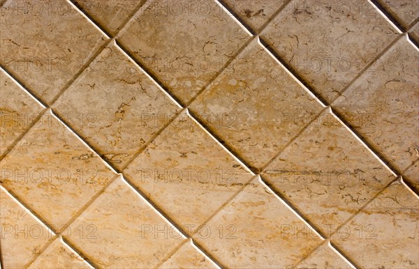Decorative cubic stone wall as background texture