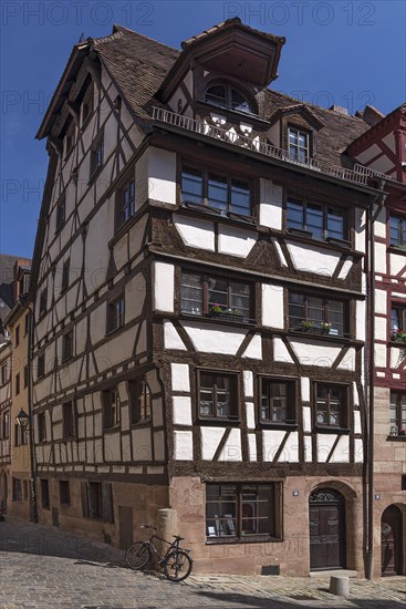 Historic half-timbered house