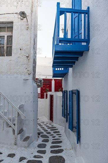 The white washed old town of Horta