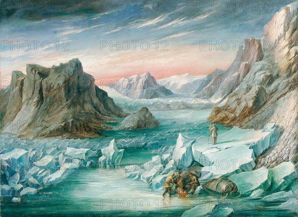 German North Pole Expedition to East Greenland 1869