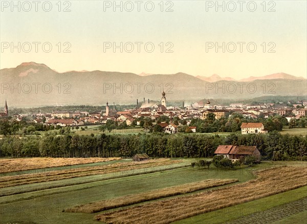 City of Rosenheim in Bavaria