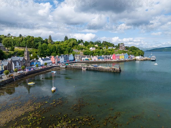 Tobermory from a drone