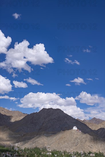 Namgyal Tsemo Gompa Monastery on Tsenmo Hill