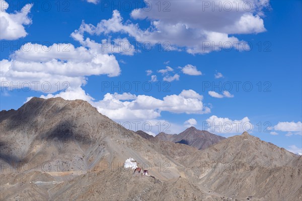 Namgyal Tsemo Gompa Monastery on Tsenmo Hill