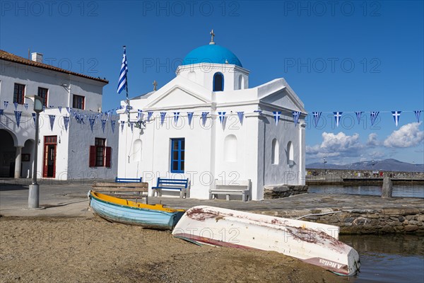 Little chapel in the old town of Horta