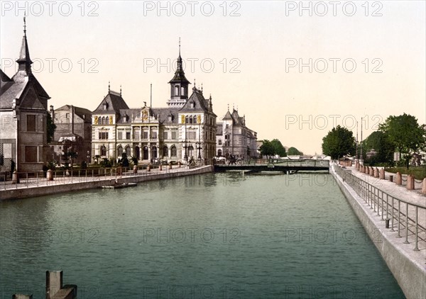 Rhine-Rhone-Canal near Mulhausen