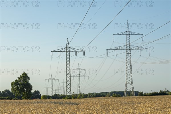 High-voltage pylons