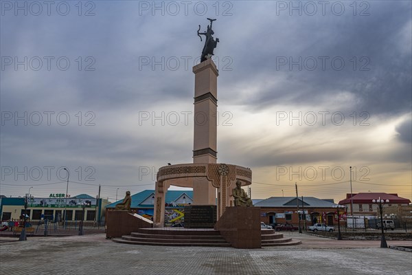 Monument in Aralsk