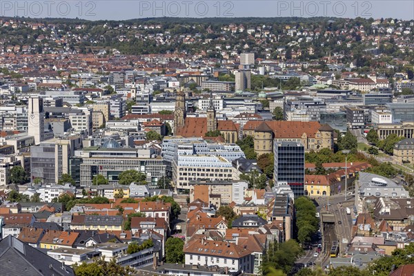 View of the city centre of the historic Collegiate Church