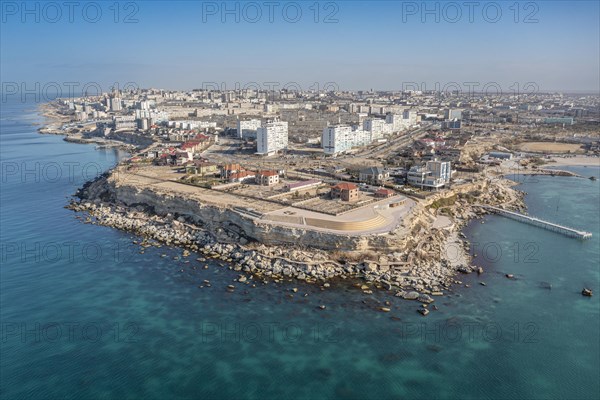 Aerial of Aktau