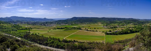 View over the valley