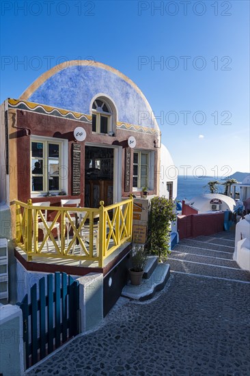 Colourful restaurant