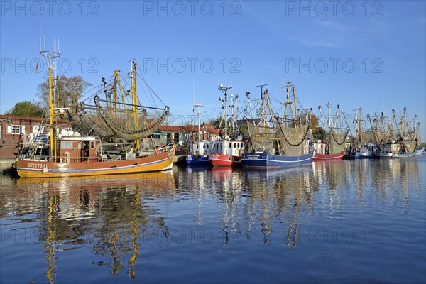 Crab cutter in Greetsiel harbour