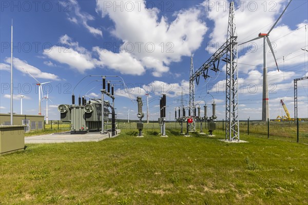 Meerhof Wind substation