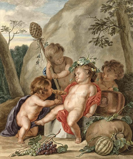 The childlike Bacchus