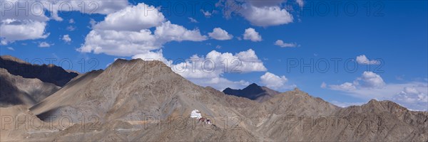 Namgyal Tsemo Gompa Monastery on Tsenmo Hill