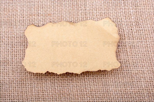 Paper with some burned edges