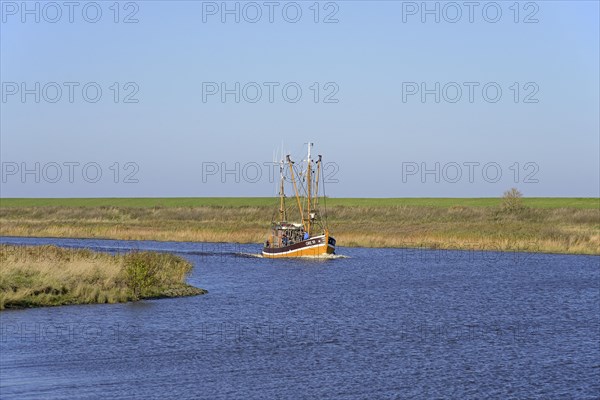 Crab cutter with tourists on board