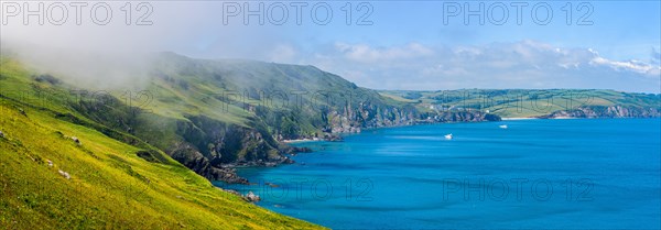 Sea Fret over Cliffs