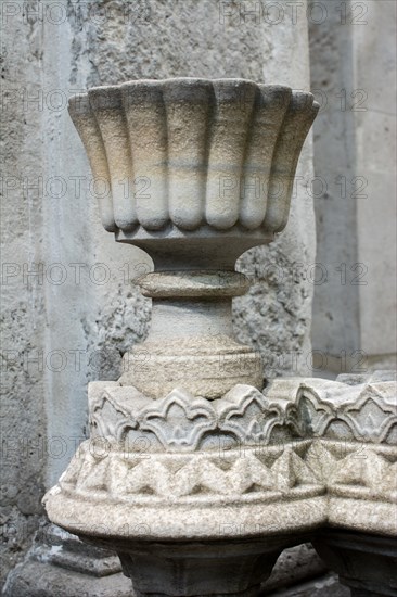 Ottoman marble carving art in detail