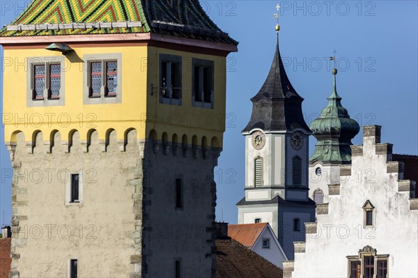 Town view of Lindau on Lake Constance