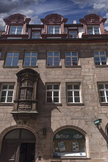 Historic roof bay and choir of a residential house