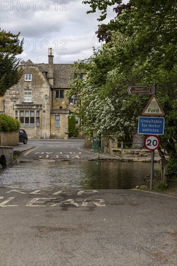 Ford through the River Windrush