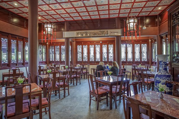 Chinese Teahouse Interior Photo Mannheim Germany