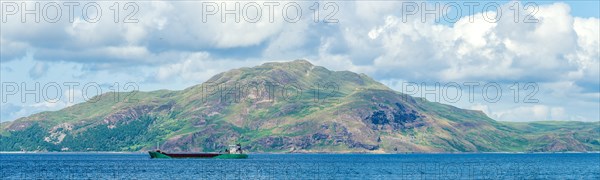 Panorama from Isle of Mull