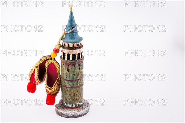 Turkish footware on the Galata Tower