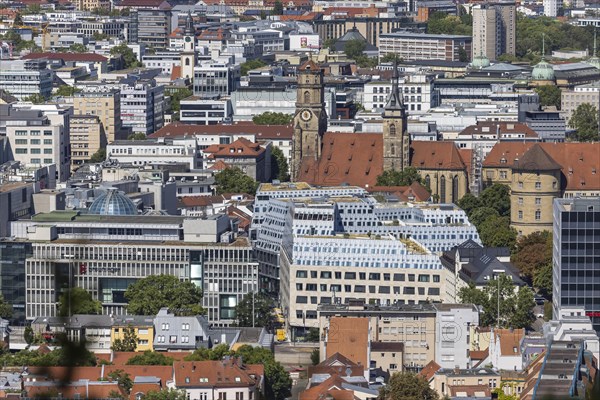 View of the city centre of the historic Collegiate Church