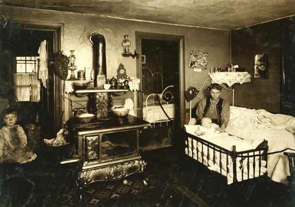Workers' flat in a cotton mill