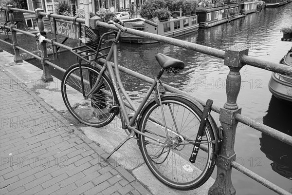 Bicycle on a canal