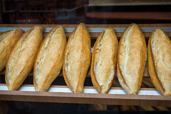 Traditional Turkish style made bread loaf