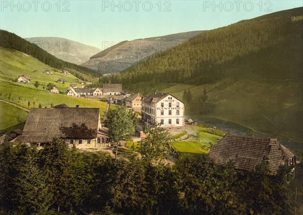 Petzer at the foot of the Schneekoppe in the Krkonose Mountains
