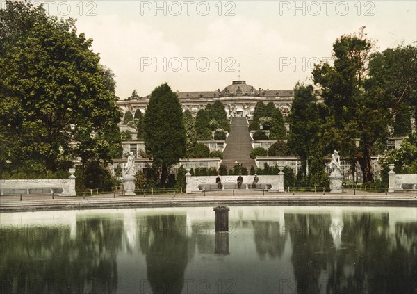 Sanssouci Palace in Potsdam