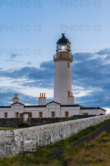 Sunset over Mull of Galloway Lighthouse