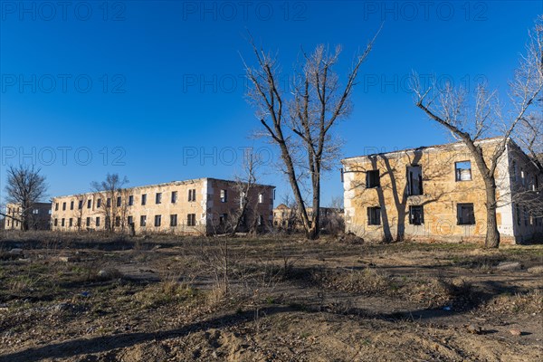 Collapsed building in Kurchatov