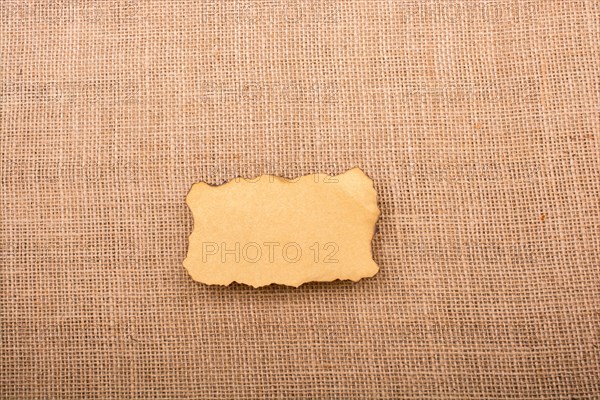 Paper with some burned edges