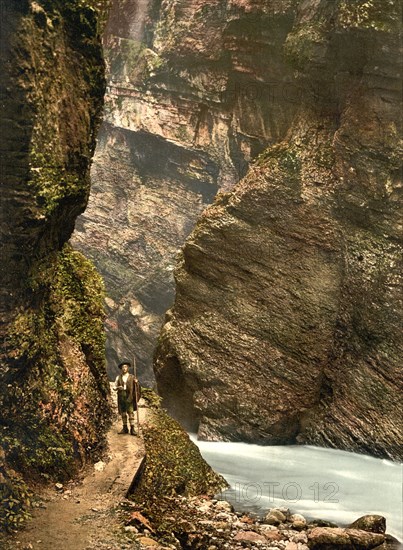 The Partnach Gorge in Bavaria