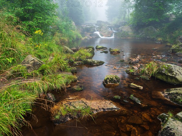 The Ilse stream in the Ilse valley