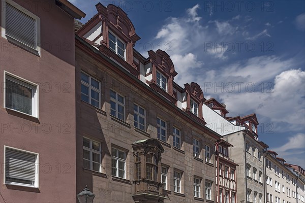 Historic roof bay and choir of a residential house