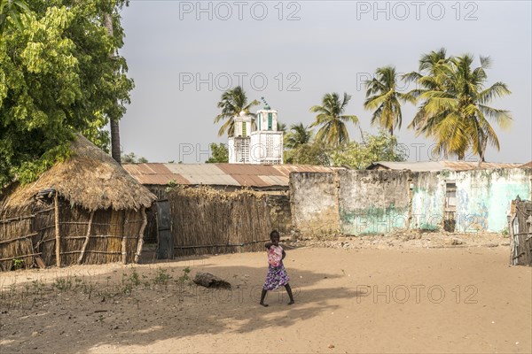 Mosque in the village of Kajata on Jinack Island