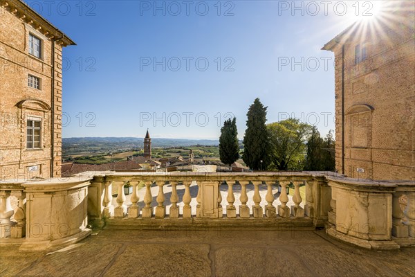 View from the castle on Govone