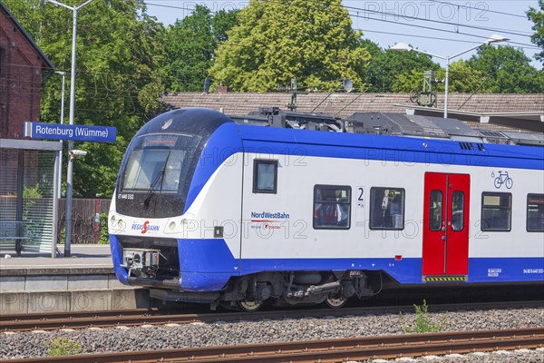 Local train of the Nordwestbahn