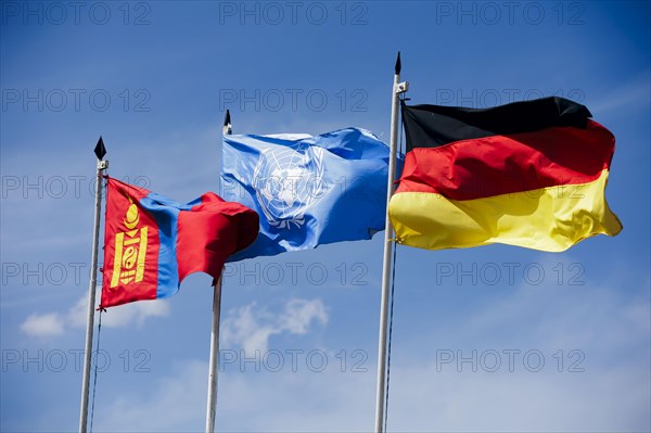 The flags of Germany