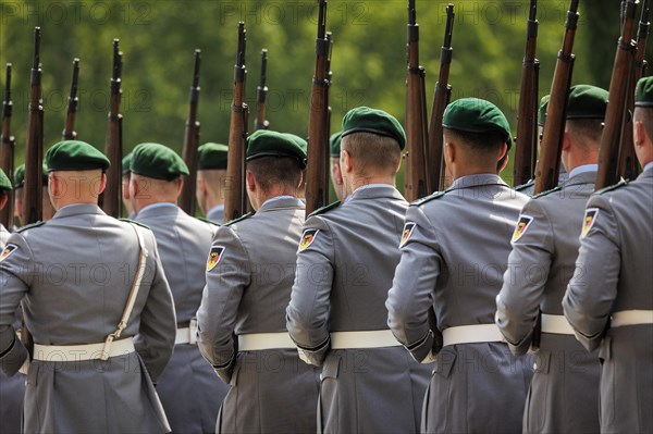 Soldiers of the Guard Battalion of the German Armed Forces