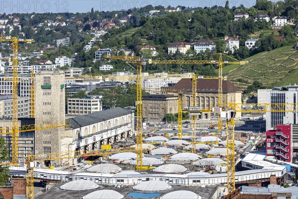 Construction site of the main station