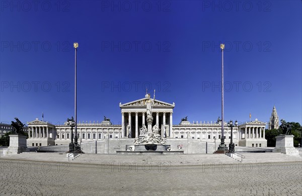 Parliament building on the Ringstrasse